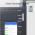 TTLock “смарт” брава с IP66 UV устойчивост, за дворни врати, физическа клавиатура, двустранен контрол, цвят сребо 3