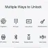 TTLock “смарт” брава с IP66 UV устойчивост, за дворни врати, физическа клавиатура, двустранен контрол, цвят сребо 2